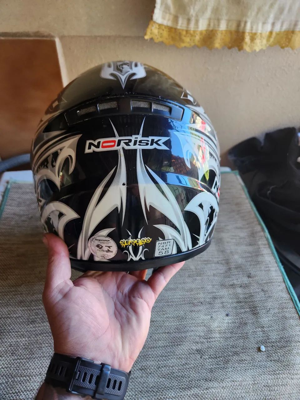 Capacete Moto Norisk 200$ - Foto 4