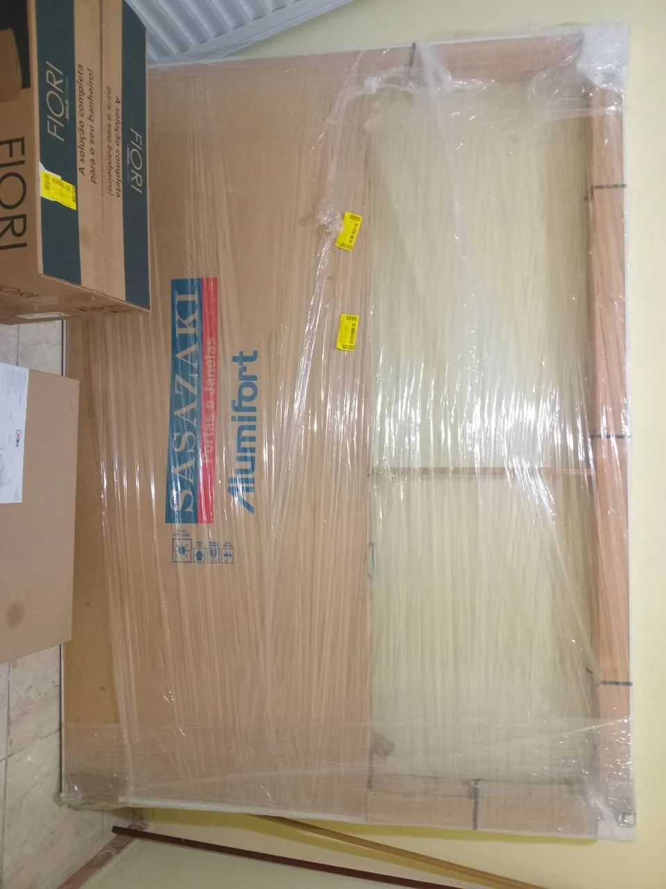 Porta de Alumínio Sasazaki Alumifort 216 x 160 x 9,2