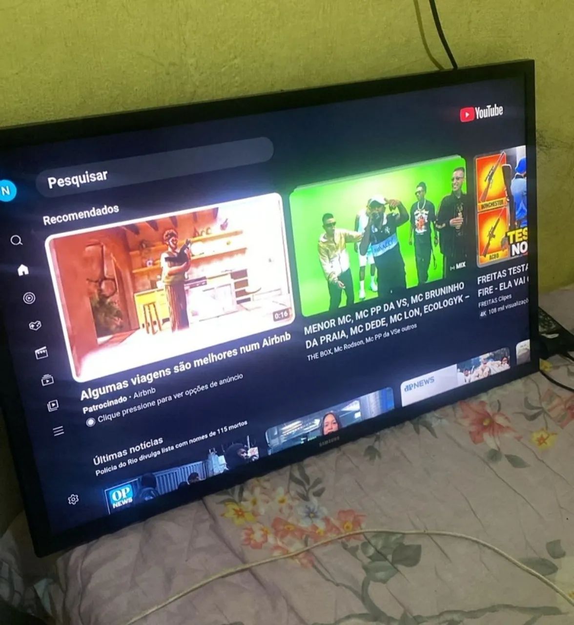 TV Samsung 64297327439745123