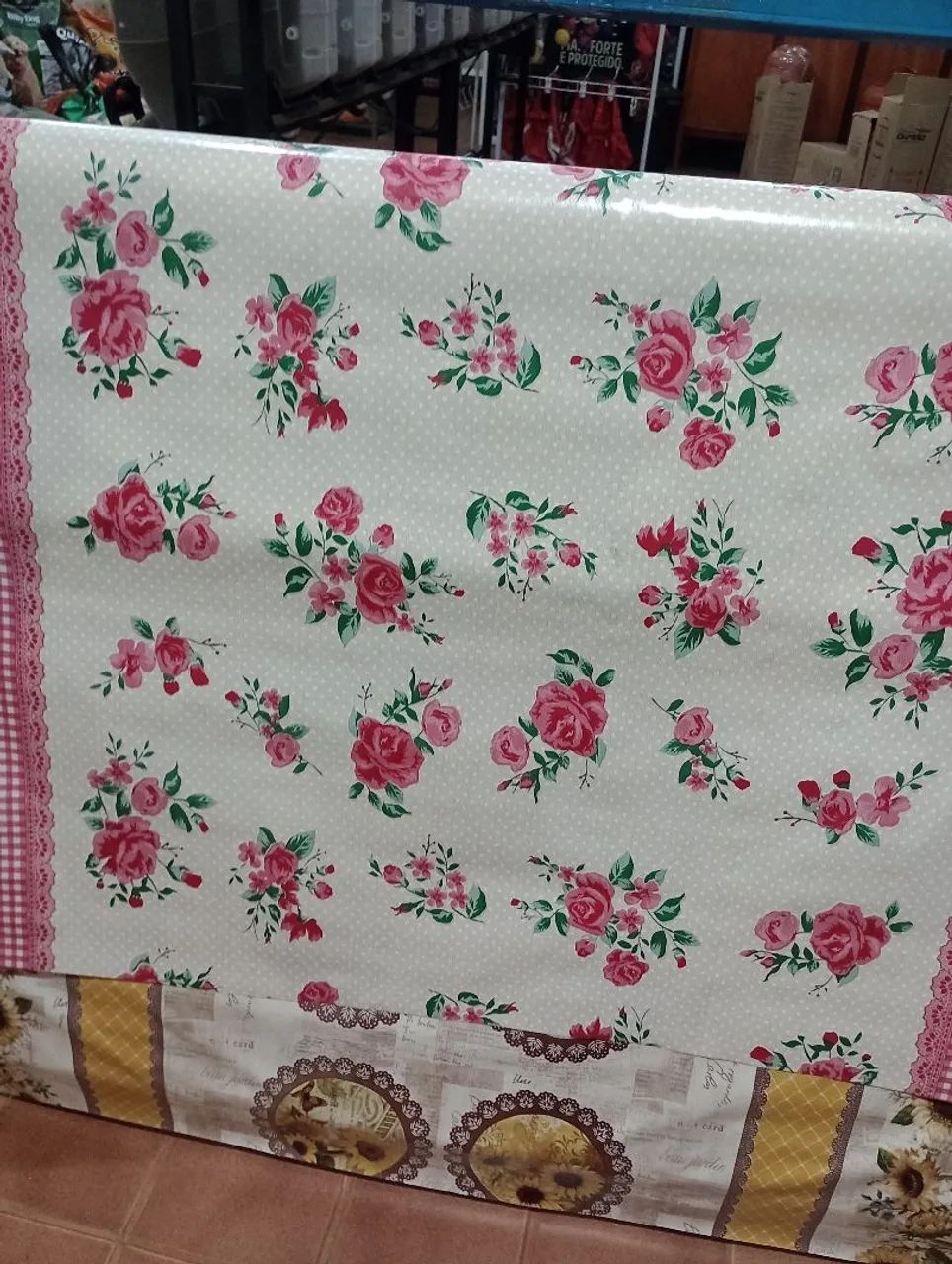 Diversos modelos de toalhas de mesa forro de mesa  - Foto 3