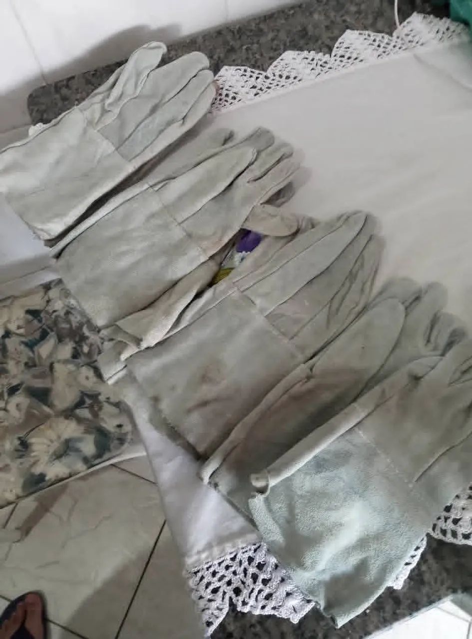 Luvas de raspa novas  - Foto 2