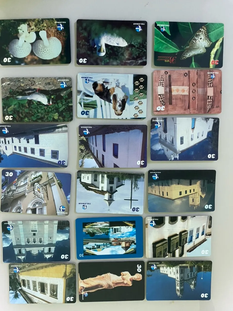 Coleção 60 cartões telefônicos