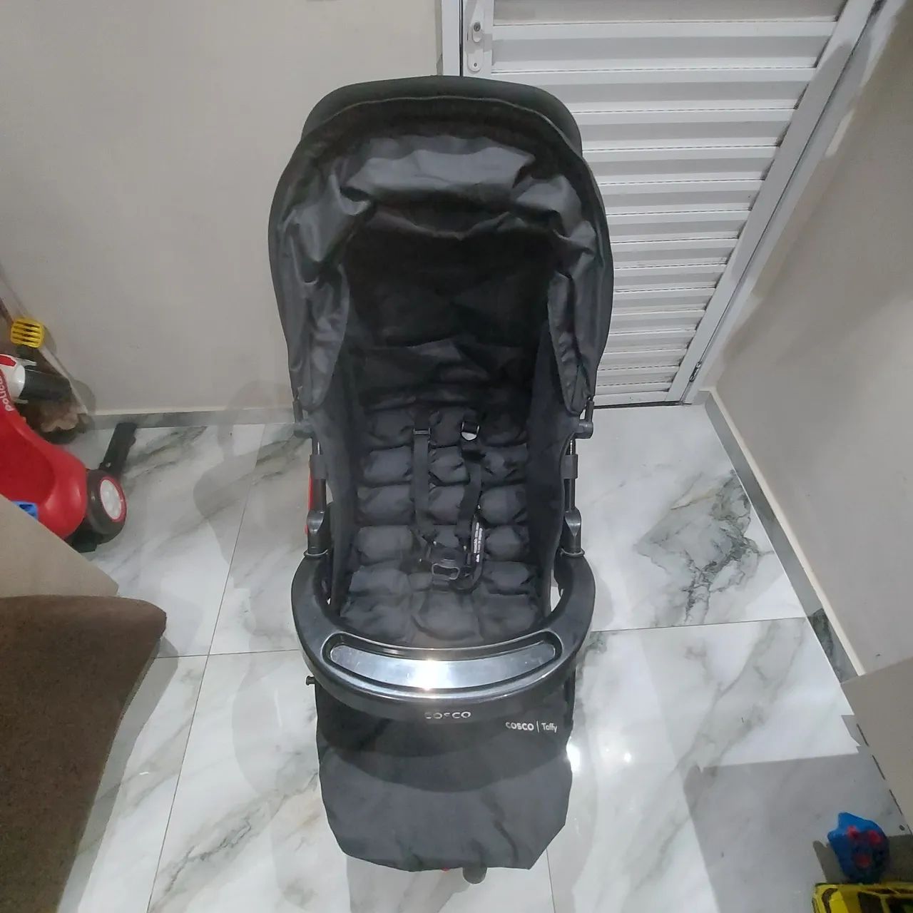 Carrinho de Bebê Cosco Kids Toffy 3 Rodas 0 a 15kg - Foto 4