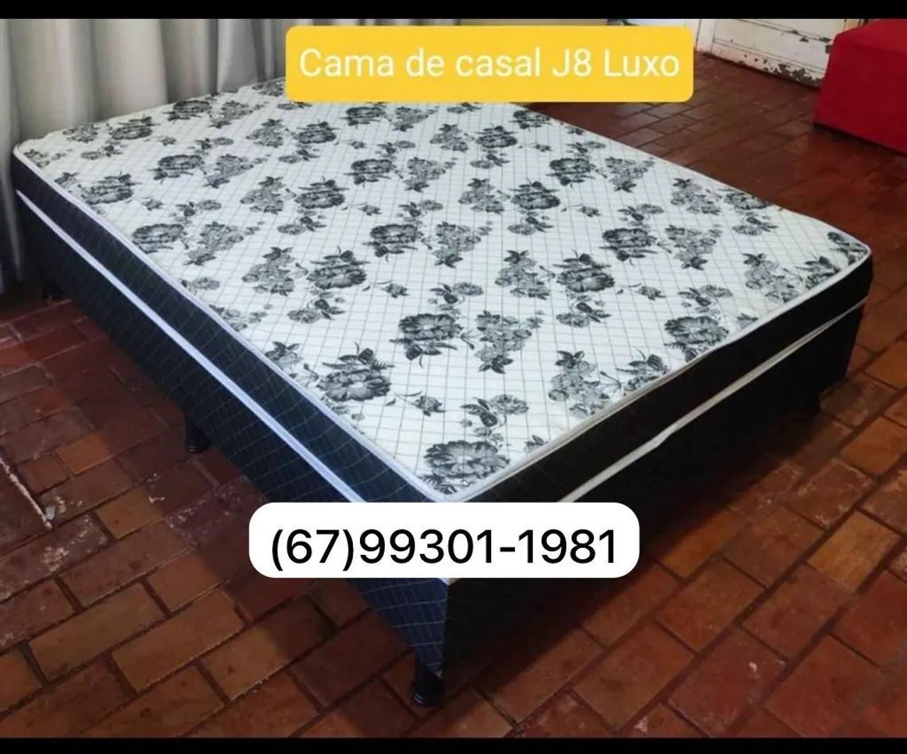 Cama de Casal Macia LUXO J8 Conjugada 
