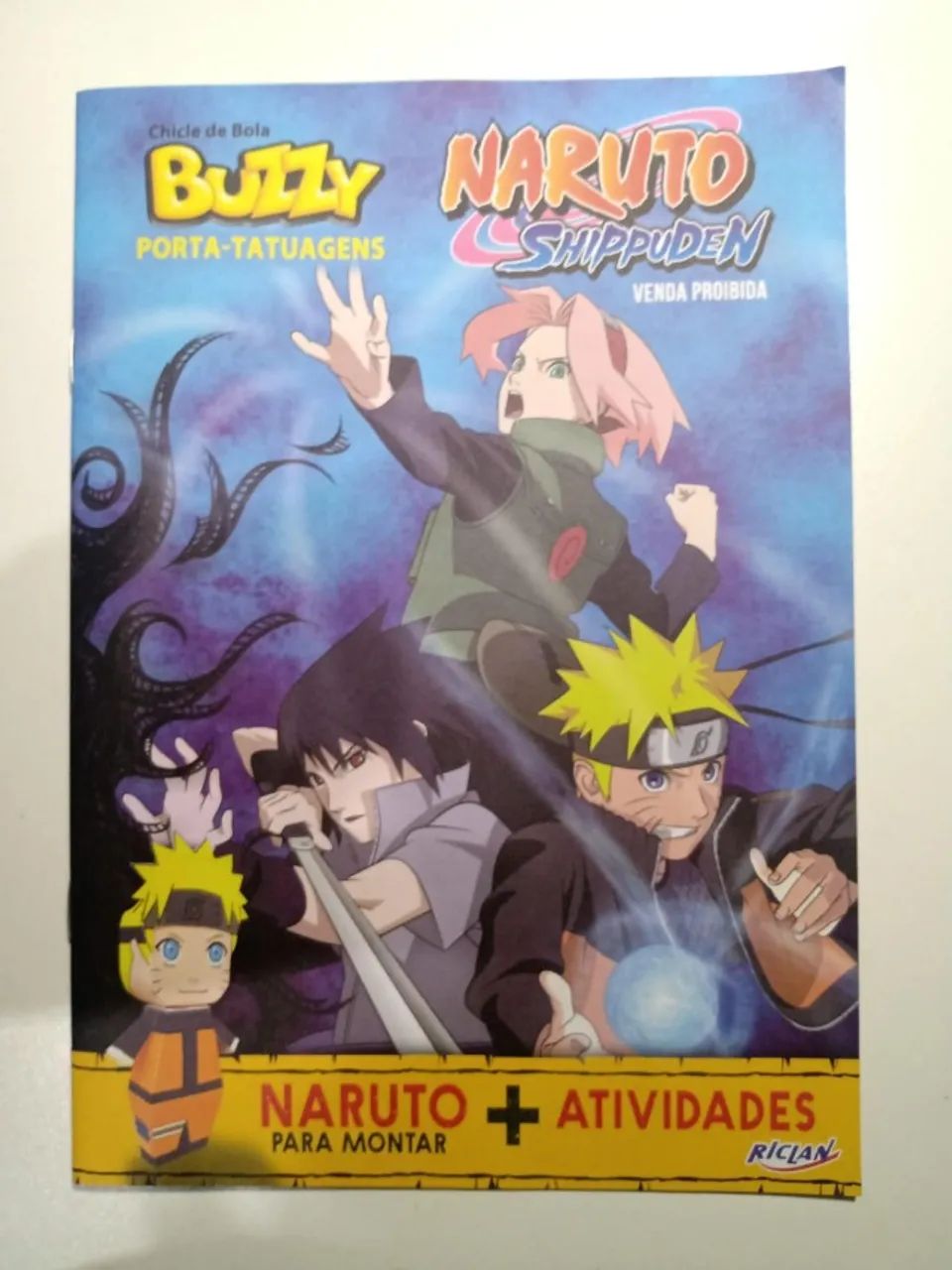 Coleção figurinhas Buzzy Naruto  Completa P/ Colar - Foto 4