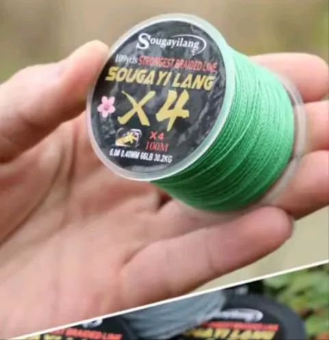 Linha de Pesca trançada Sougayilang X4 39LB 100mts - Foto 2