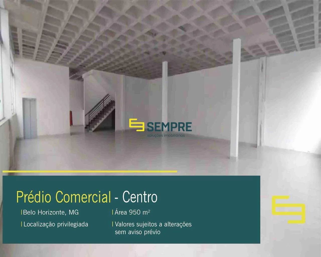 Prédio comercial para alugar no Centro de BH
