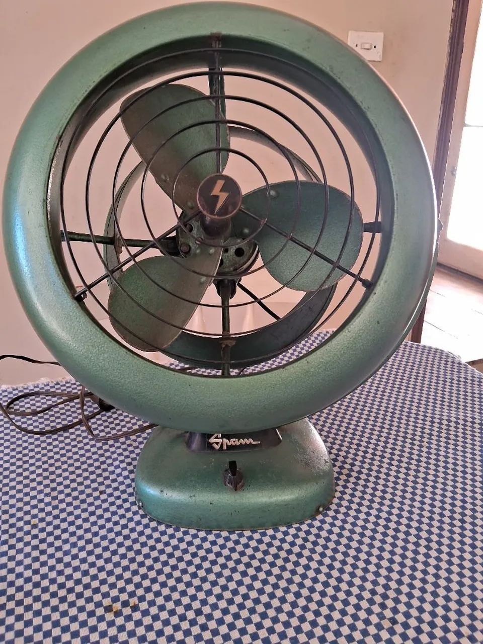 Grande ventilador antigo Spam  - Foto 2