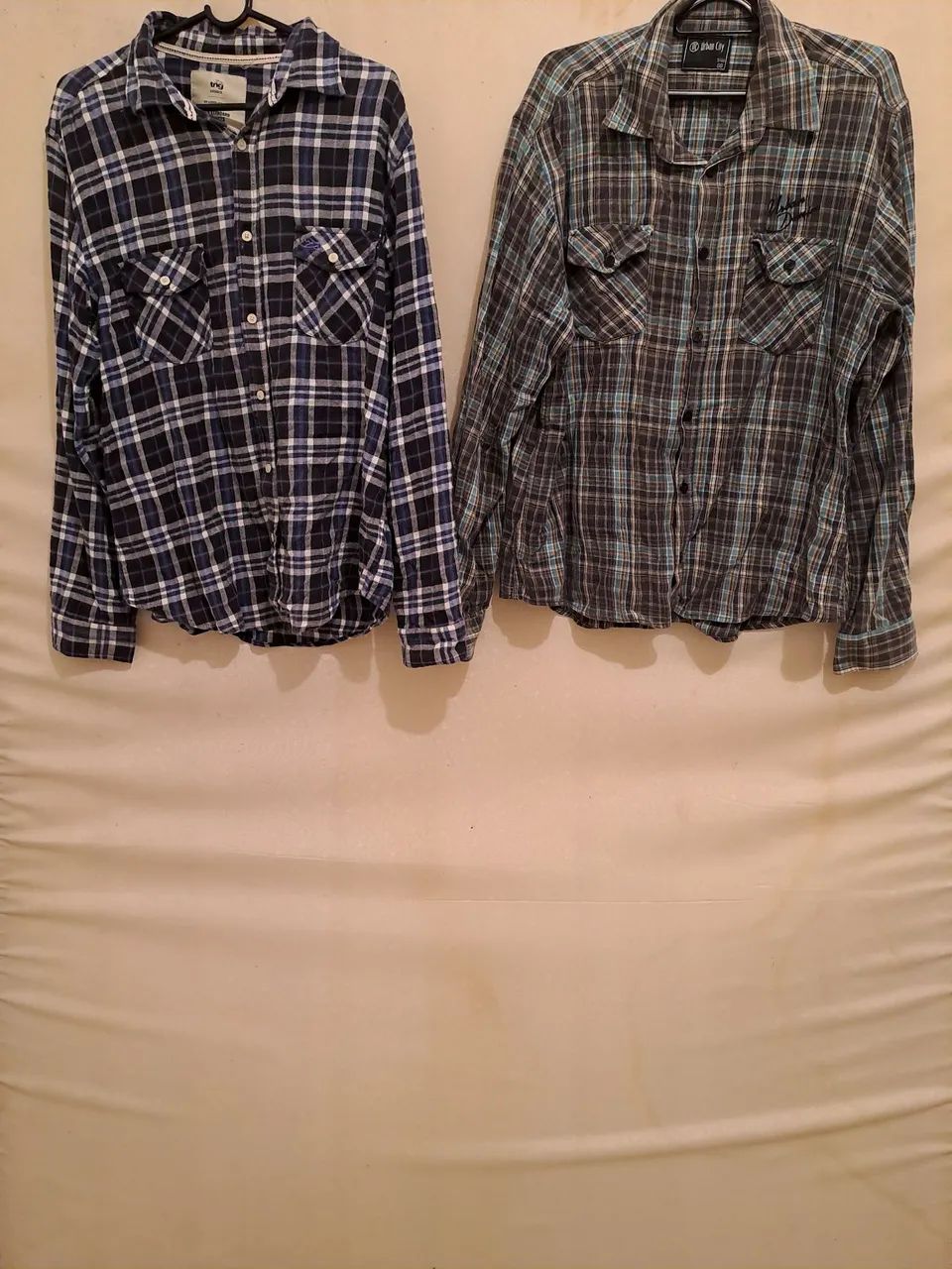 Combo Duas camisas xadrez
