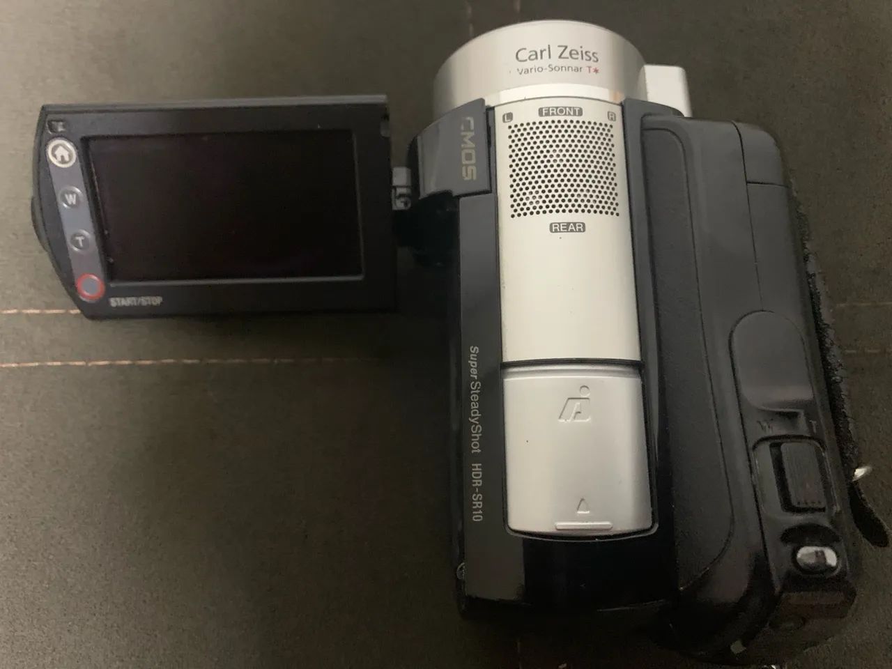 Filmadora Sony HDR-SR10 com Lente Carl Zeiss Defeito  - Foto 4