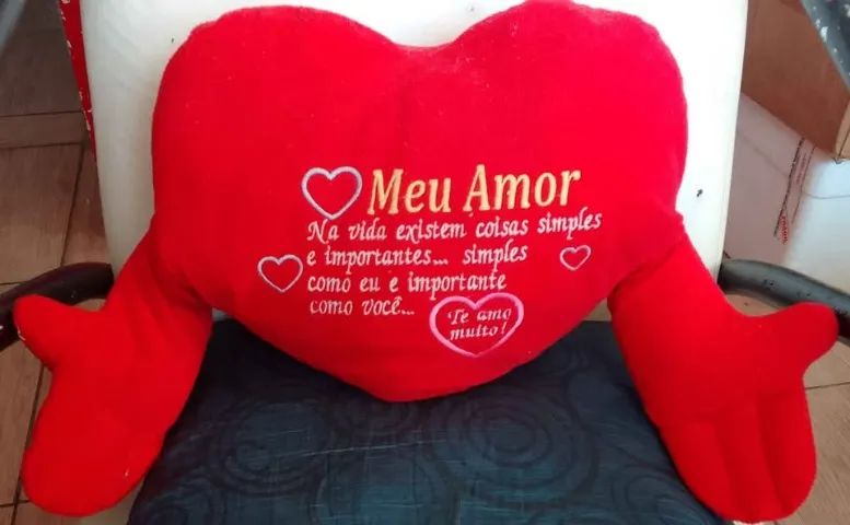 Coração almofada