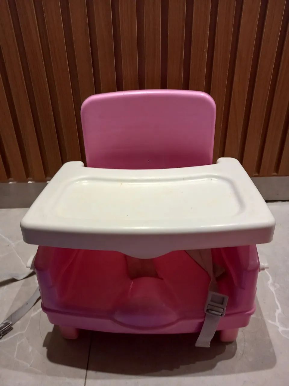 Cadeirinha de Alimentação para Bebê - Rosa