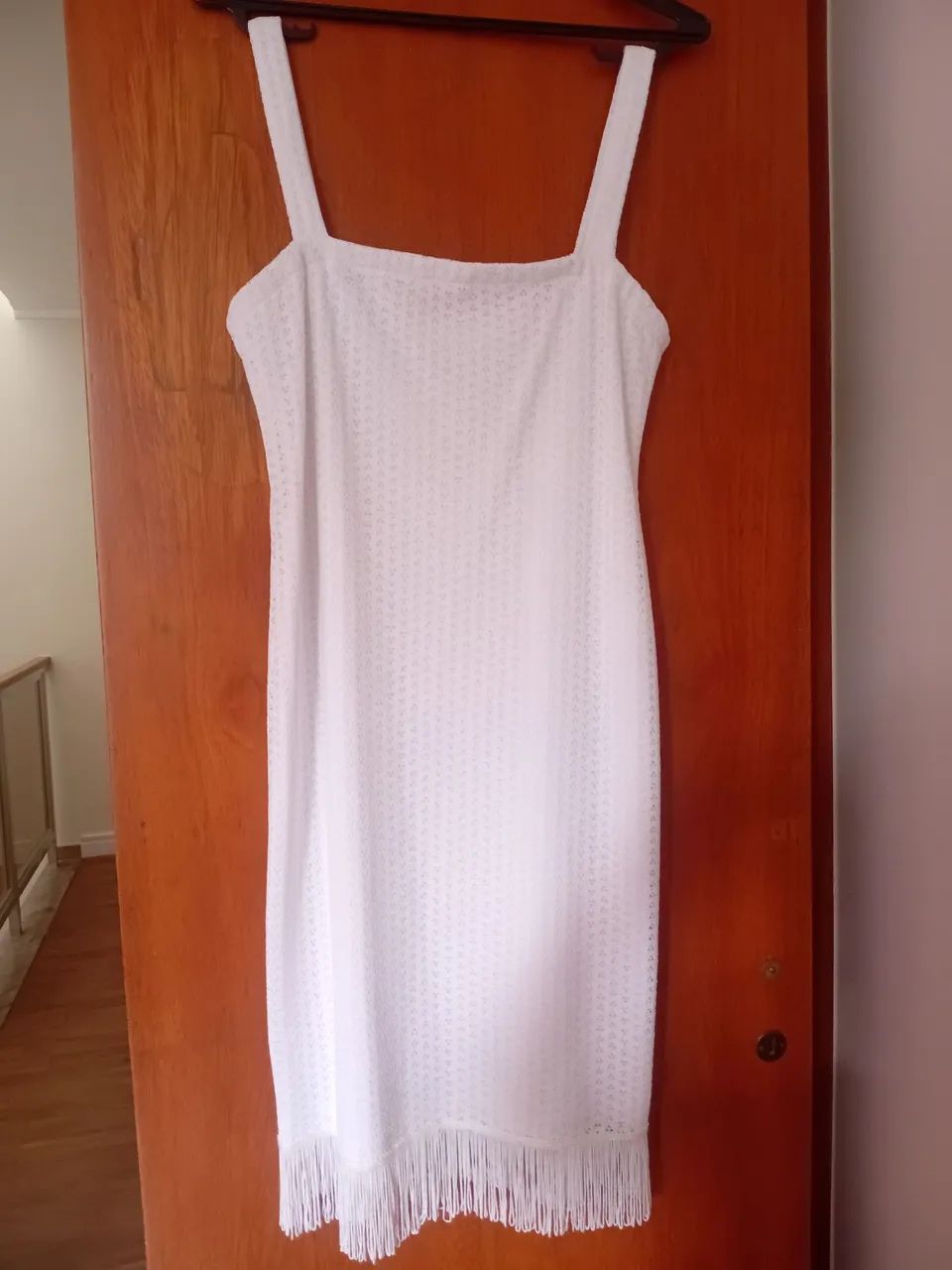 Vestido de Renda Branca da Prelude Modas