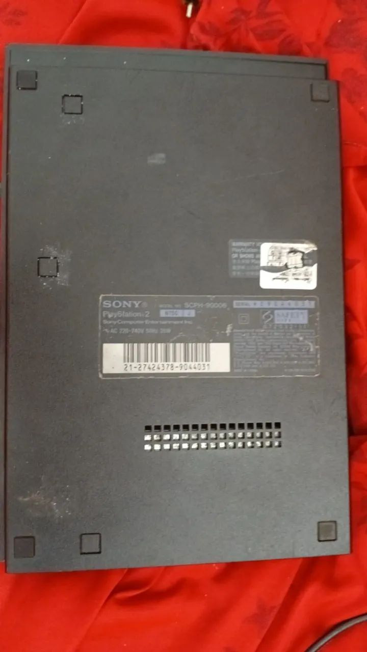 PS2 SLIM SCPH 90006 LENDO CD/DVD + MEMORY CARD  8MB - Foto 3