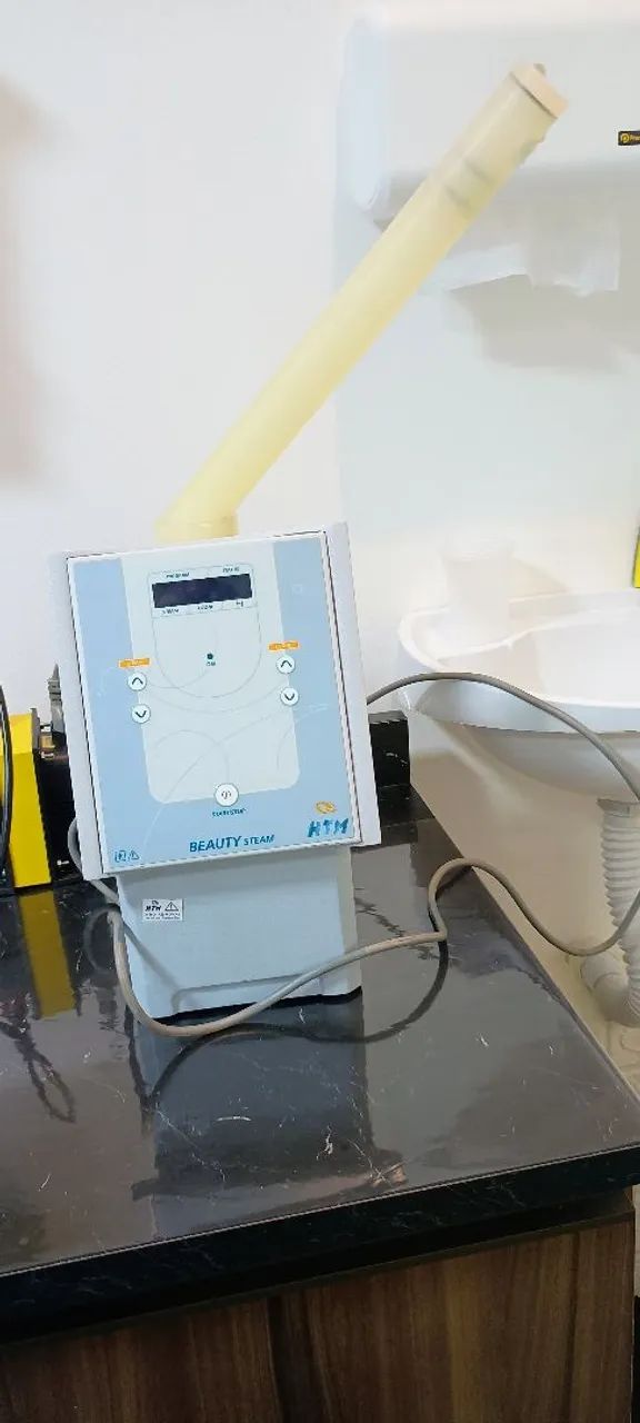 Aparelho de Vapor para limpeza facial HTM  Beauty Steam - vapor de ozônio 