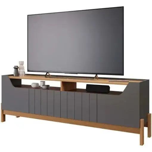 Rack Moema para Tv Até 70 Polegadas 4 Portas. Frete Grátis, Pague na Entrega, Cartão 12x! - Foto 5