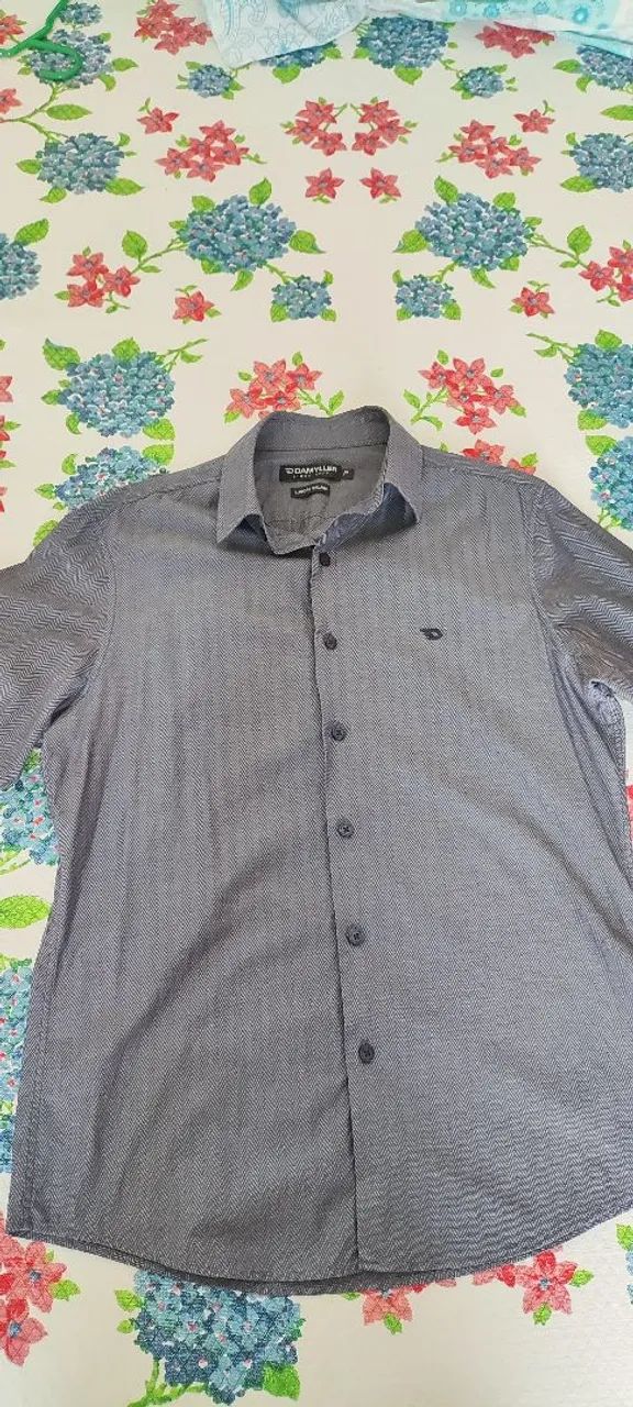 Camisa Social Cinza - Damyller
