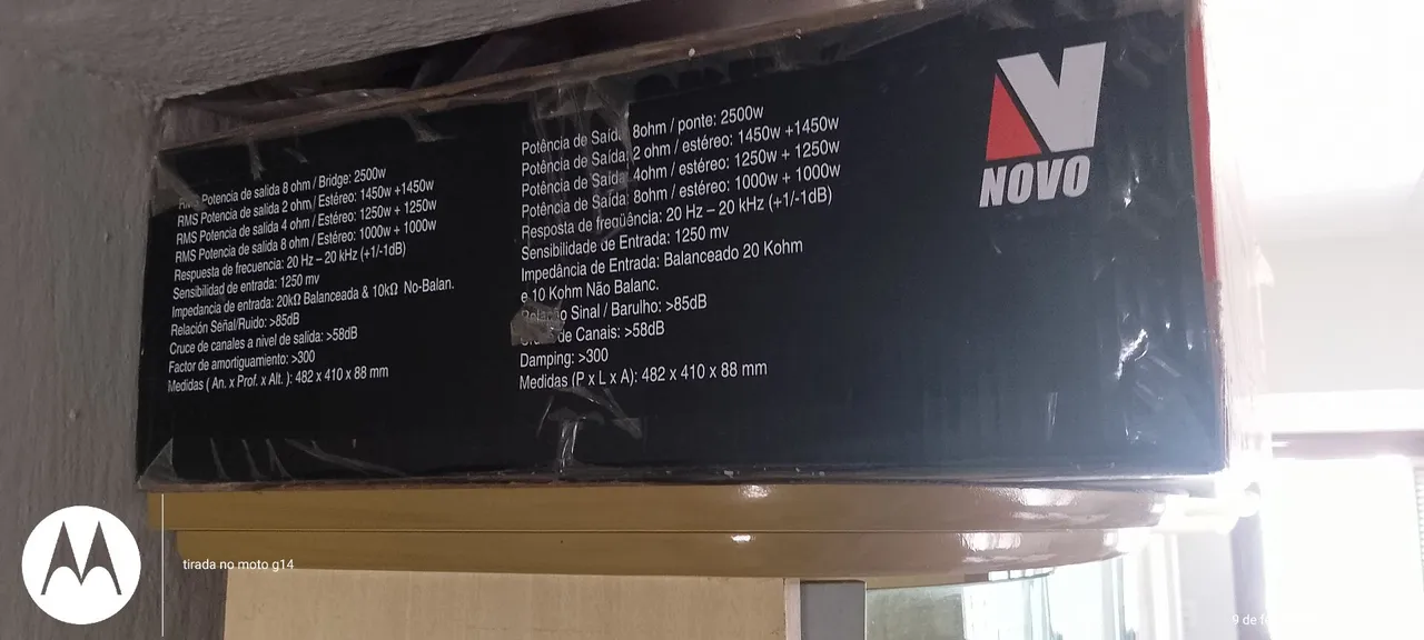 Potência top da novik NOVA e potente