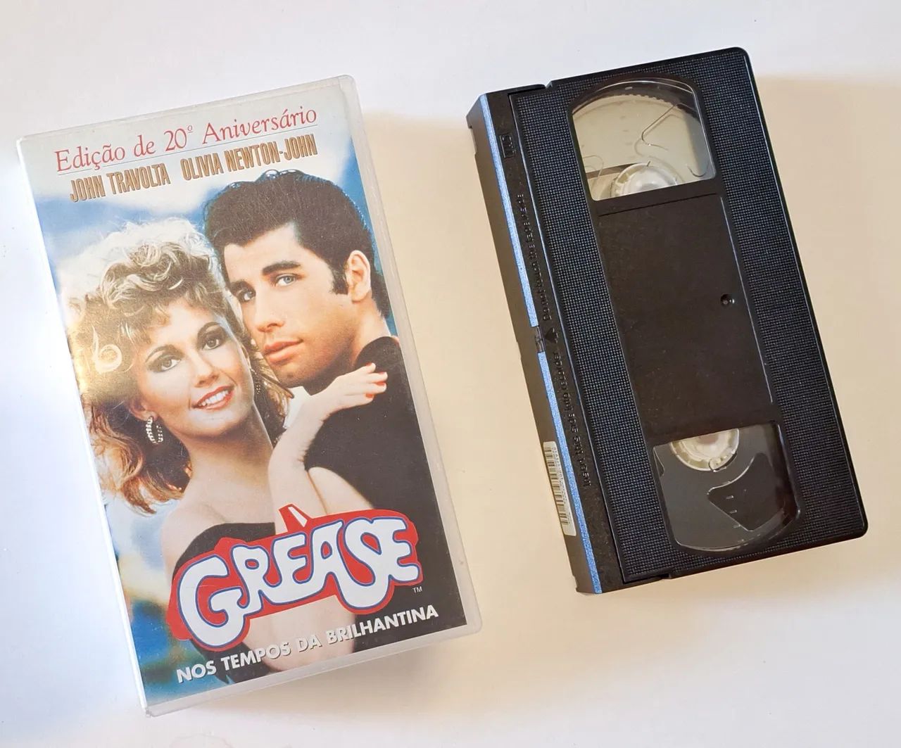Vhs filme grease nos tempos da brilhantina 