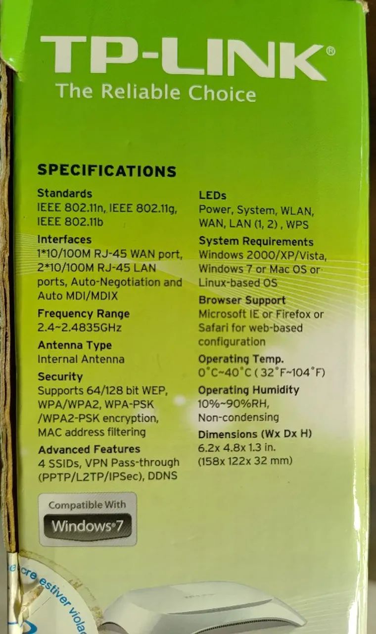 Roteador Wireless TP-LINK TL-WR720N - Foto 5