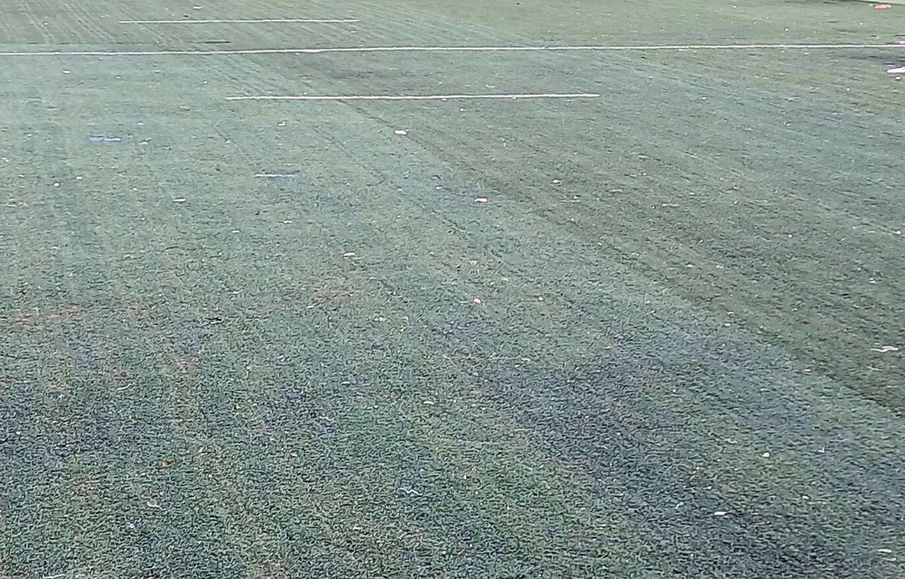 Grama sintética usada 