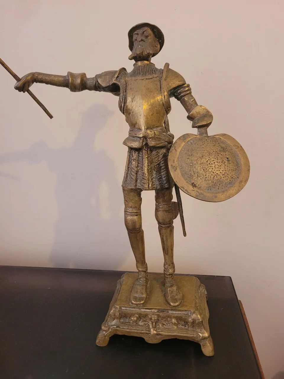 Estátua Antiga de Don Quixote: - Foto 2