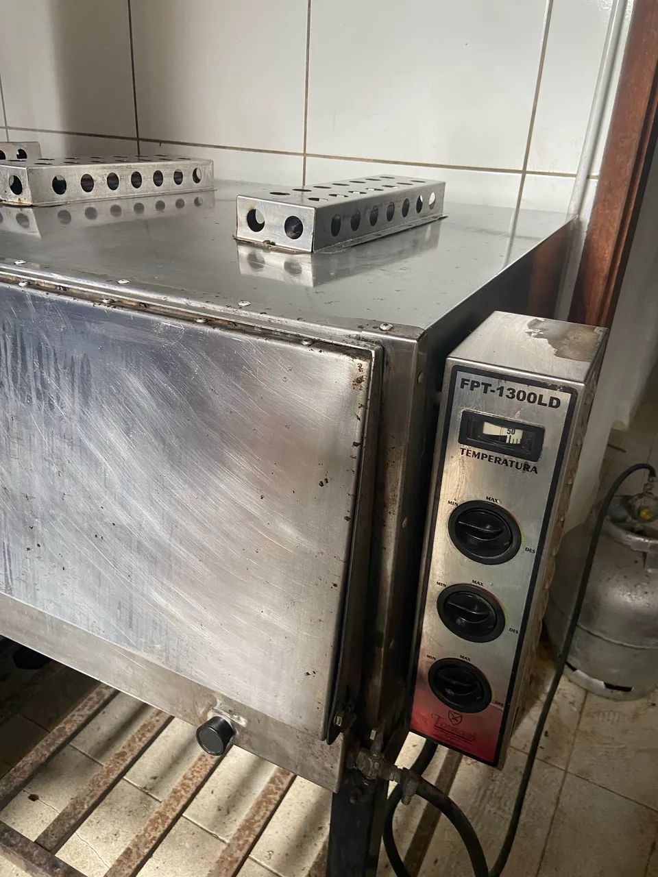 FORNO DE PIZZA COM LASTRO DUPLO FPT-1300 LD TOMASI - Foto 3