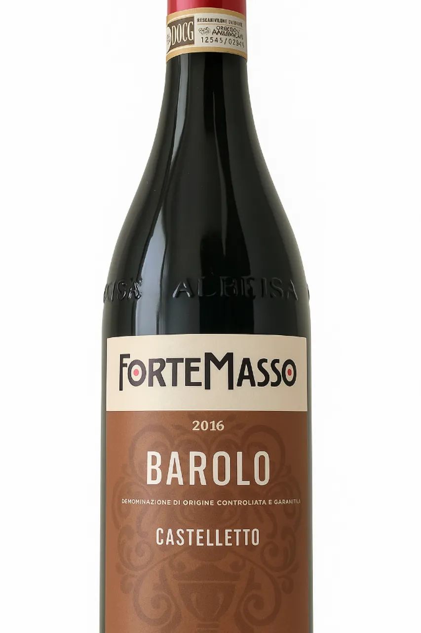 Vinho Barolo Fortemasso Castelletto 2016