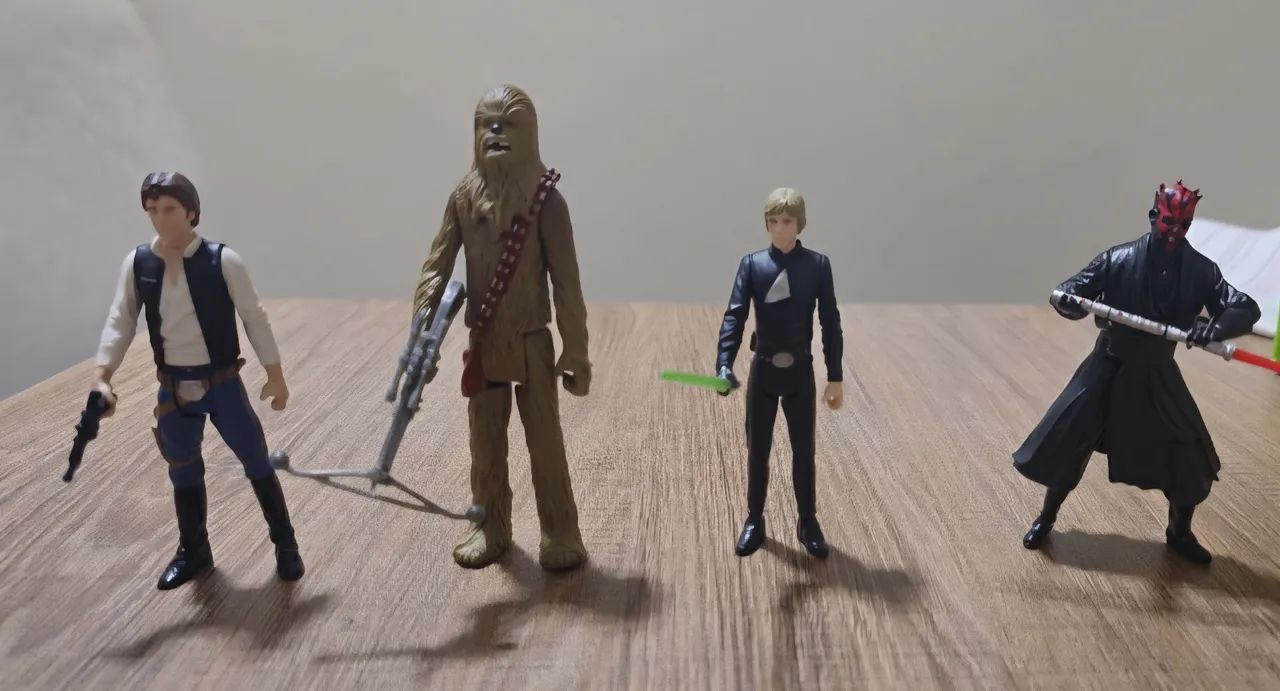Bonecos Star Wars HASBRO Filmes e Clone Wars (Guerra dos Clones) 2008-2012 - Foto 3