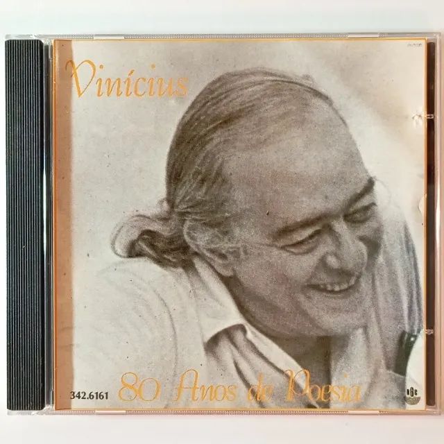 cd vinícius de moraes - 80 anos de poesia