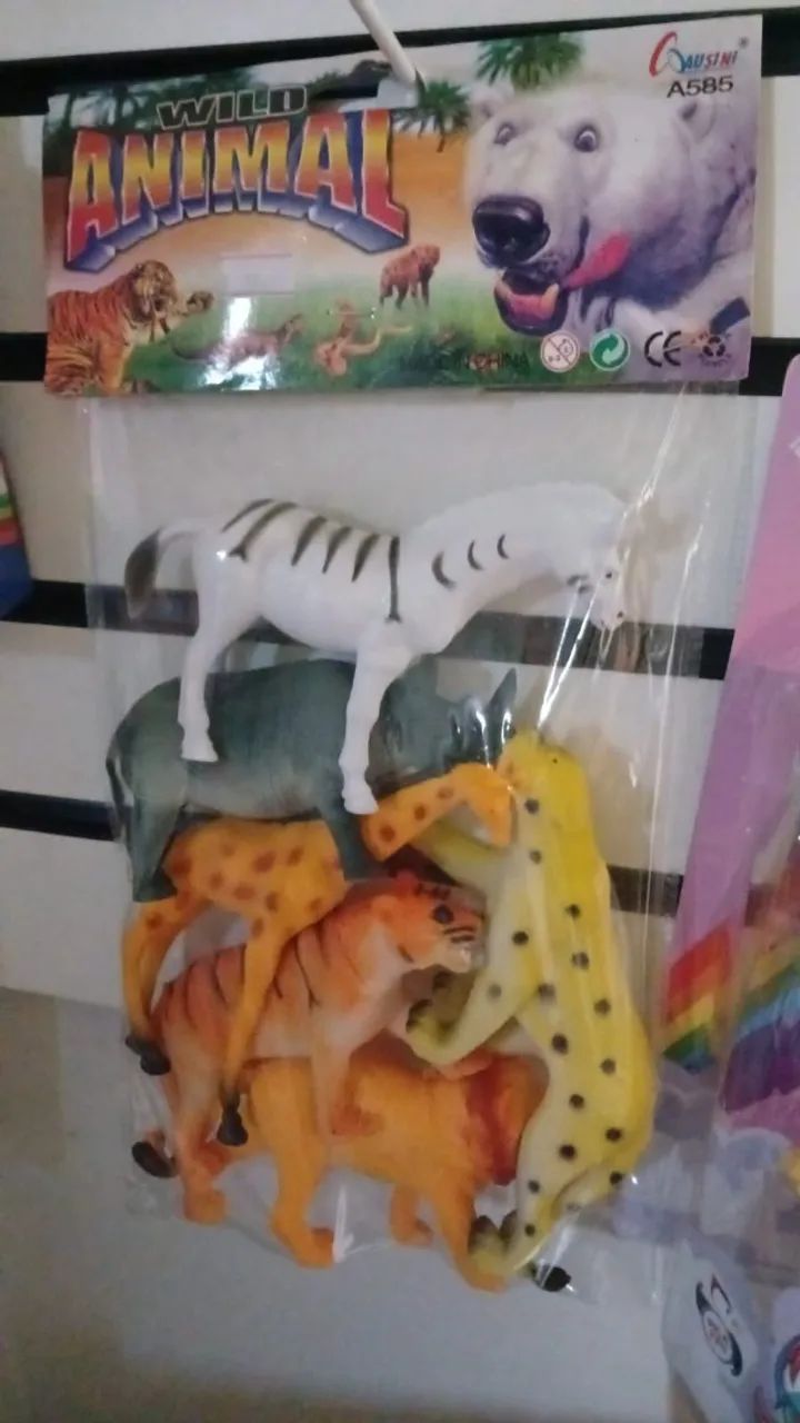 Pack Bichinhos da Floresta Borracha