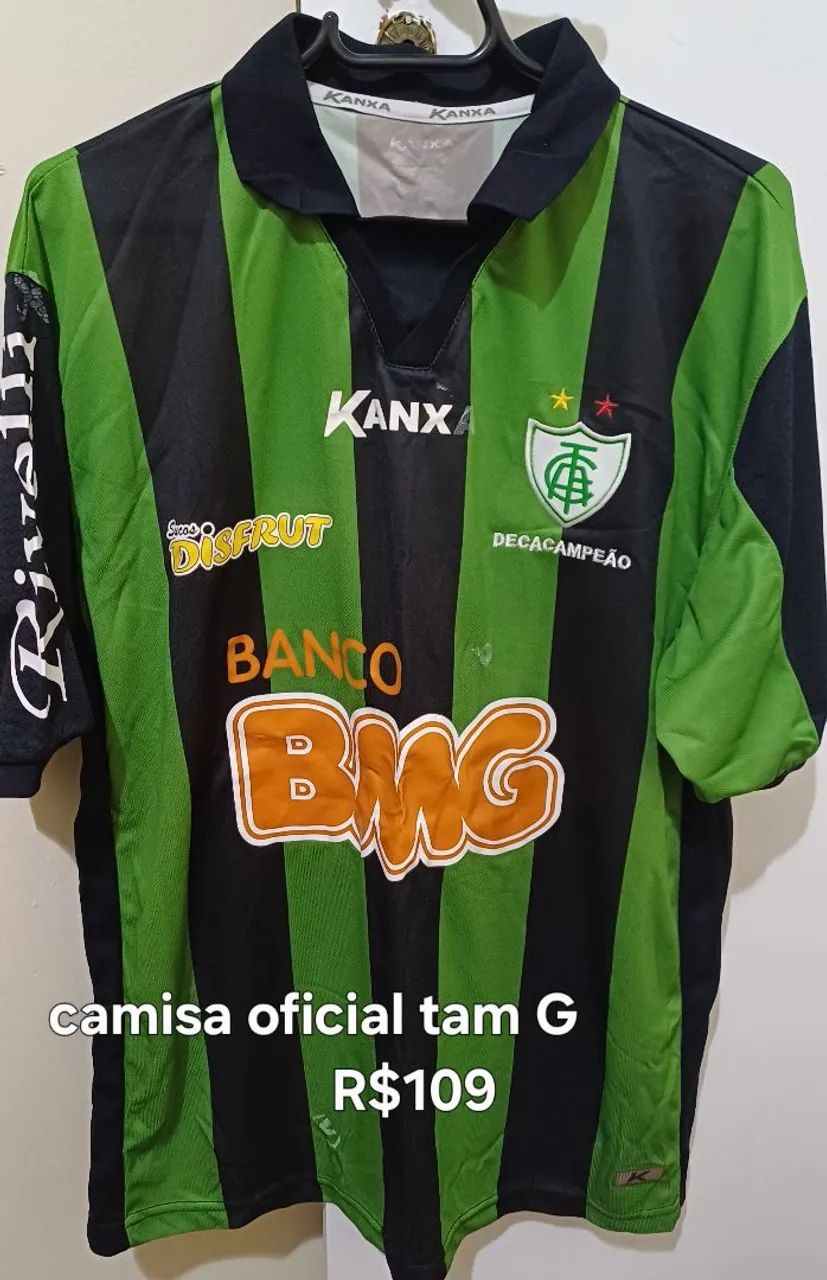 Camisa Oficial do América Mineiro - Tamanho G - R$109