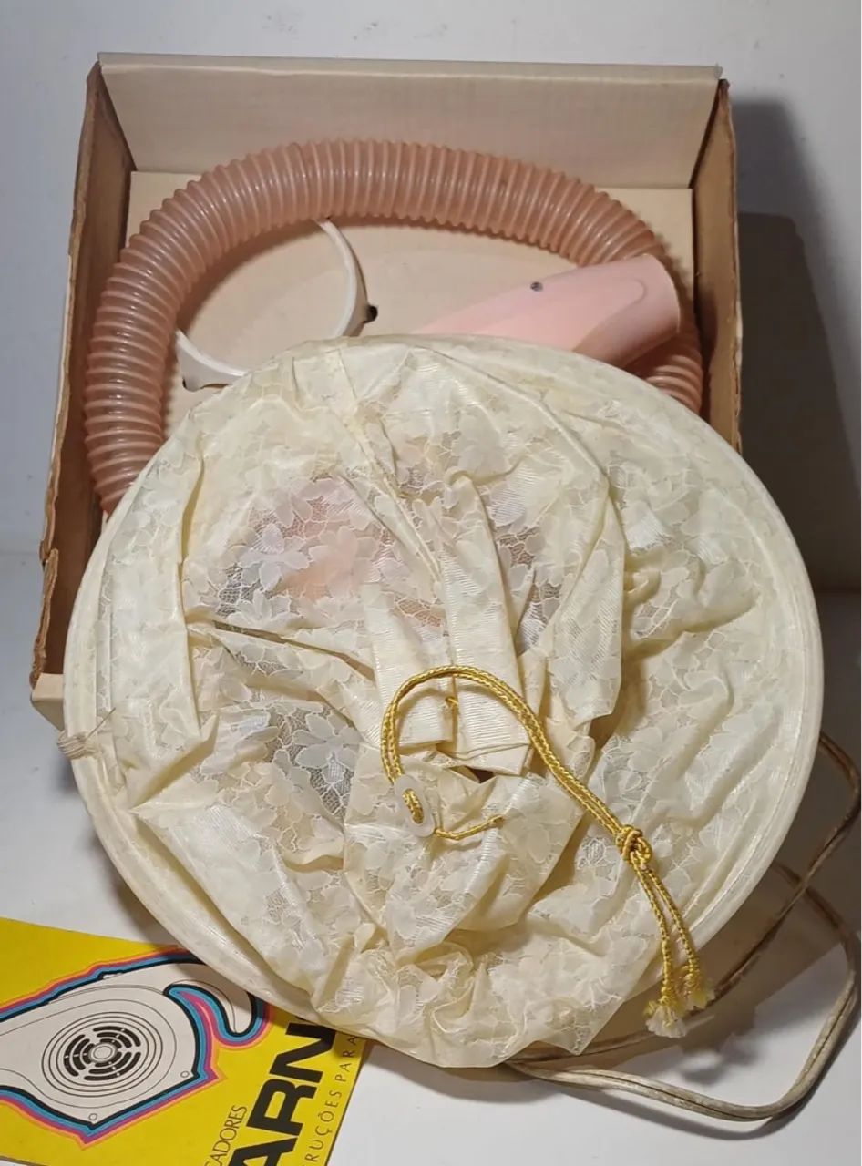 Secador de cabelo Arno vintage FUNCIONA SÓ QUE BEM FRACO PRECISA DE REVISÃO  - Foto 2