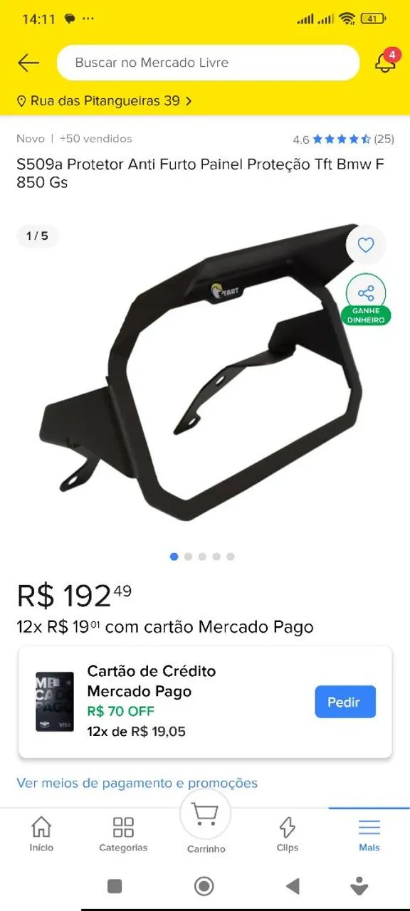 Kit malas ou baús da marca Attracks para  moto BMW GS 850 adv e outras. - Foto 4
