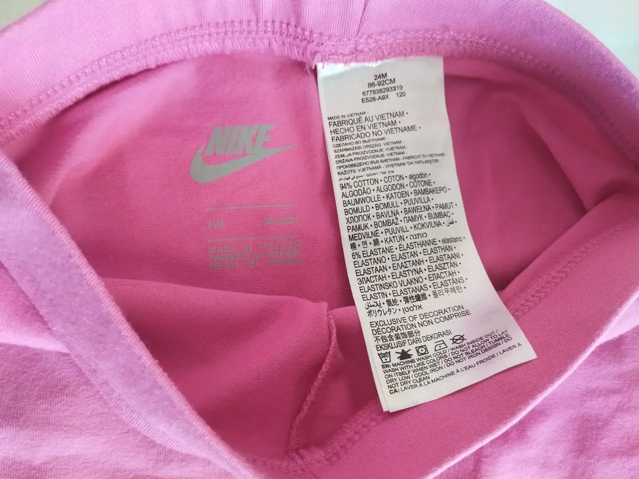 Conjunto Nike menina 2 anos original importado  - Foto 2