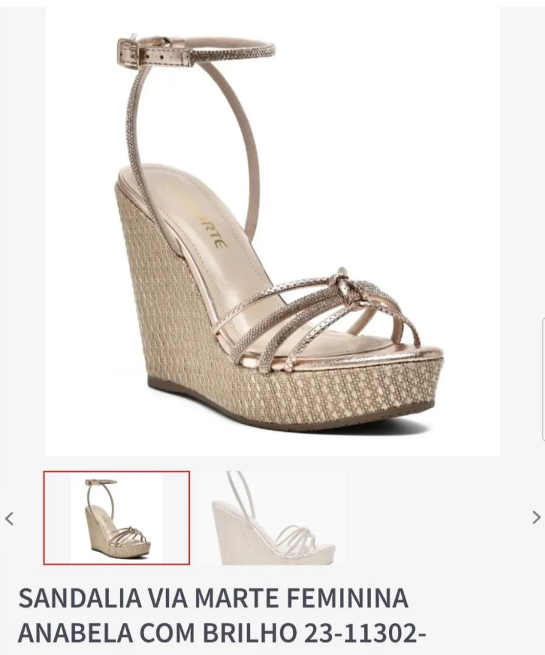 Sandalia Anabella Via Marte (nova)