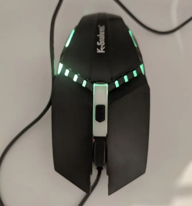 Mouse Gamer Viper M11 p/ PC ou notebook  1600Dpi  com led RGD usb - Foto 3