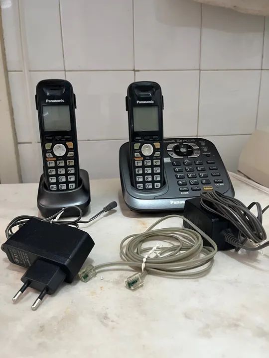Telefone fixo sem fio panasonic