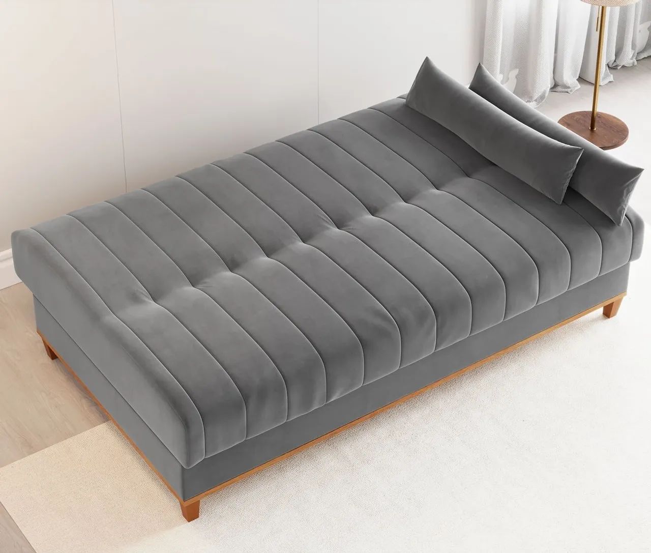 SOFÁ CAMA STAR DECOR ALTAMENTE ELEGANTE E CONFORTÁVEL!! 716TT9