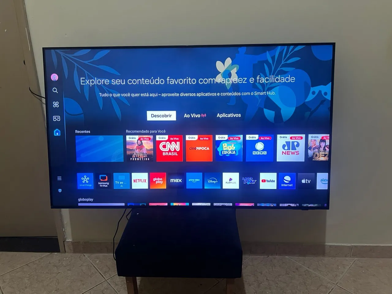 Smart TV Samsung com Smart Hub