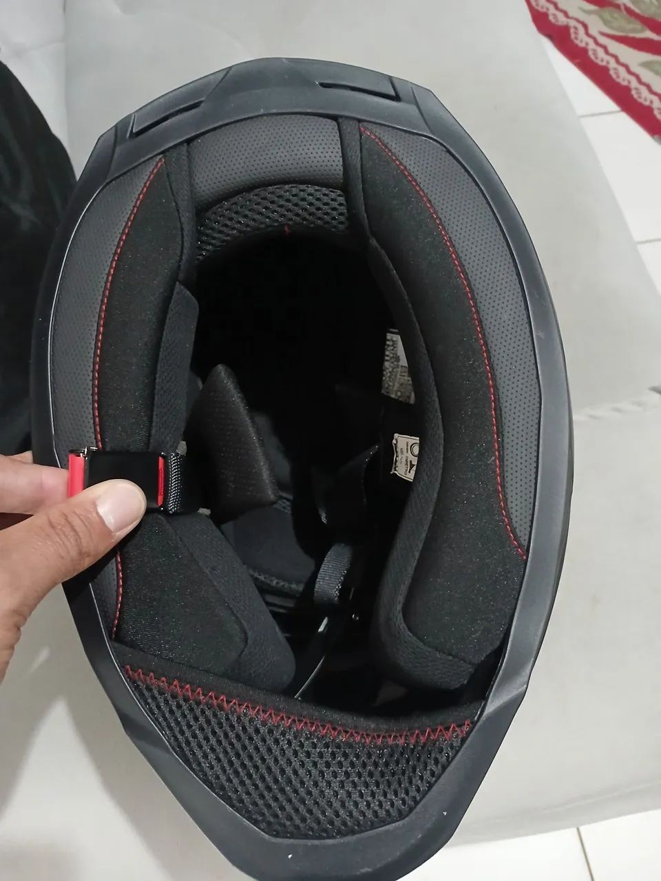 Capacete de Moto Texx novo sem uso tm 56  - Foto 4