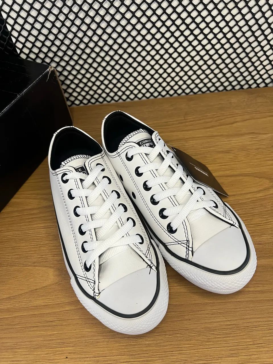 Tênis All Star Couro Promoção Chuck Taylor cano baixo Calçados