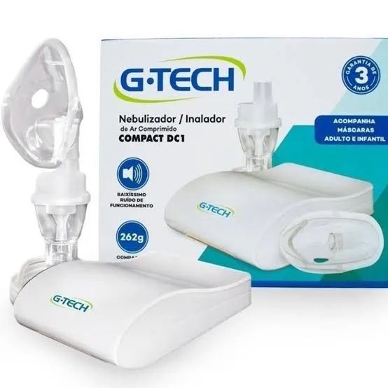 Nebulizador Inalador G-Tech Compact DC1