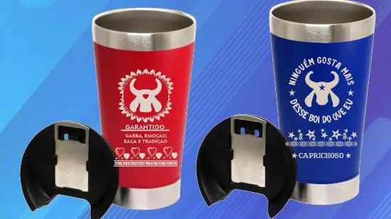 Caneca Térmica Personalizada - Ideal para Ceraveja e Outras Bebidas