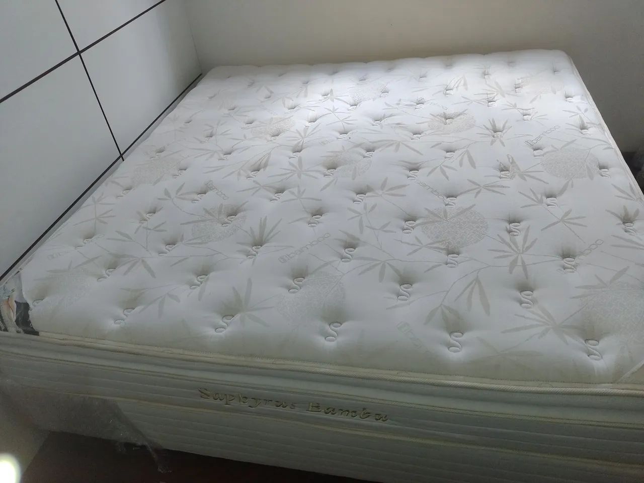 Cama box king Herval Saphyrus Bambu - Foto 2