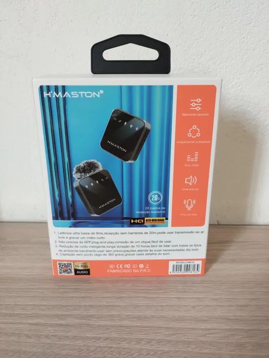 Microfones de lapela sem fio - Foto 4