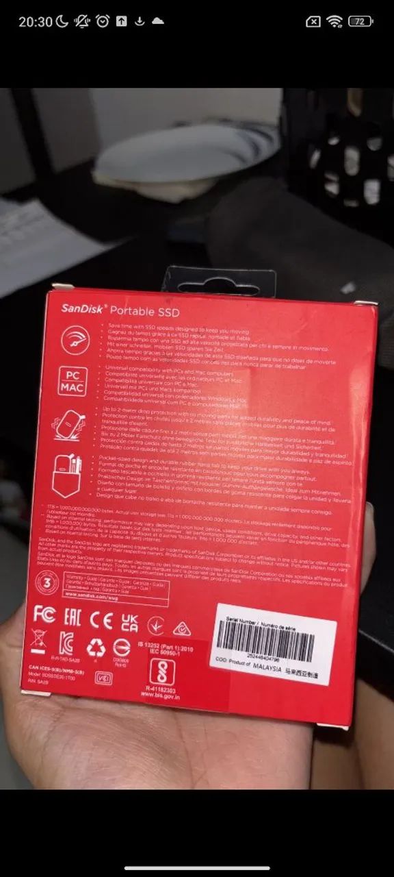 SSD+ Estojo Grátis 64341174804354121