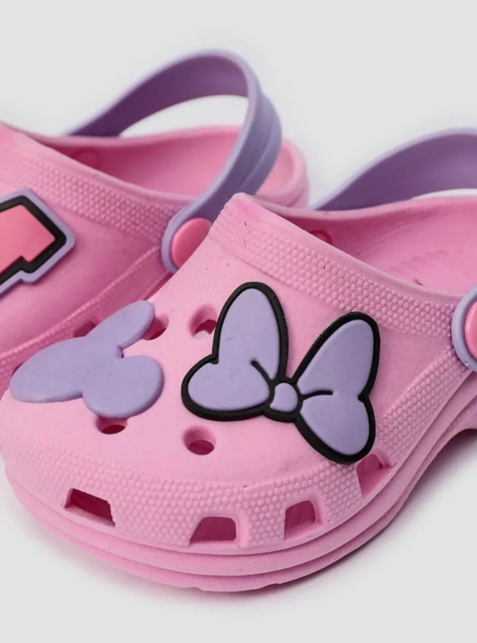 Sandália Clog infantil Minnie Disney / Tamanho 20-21 - Foto 4