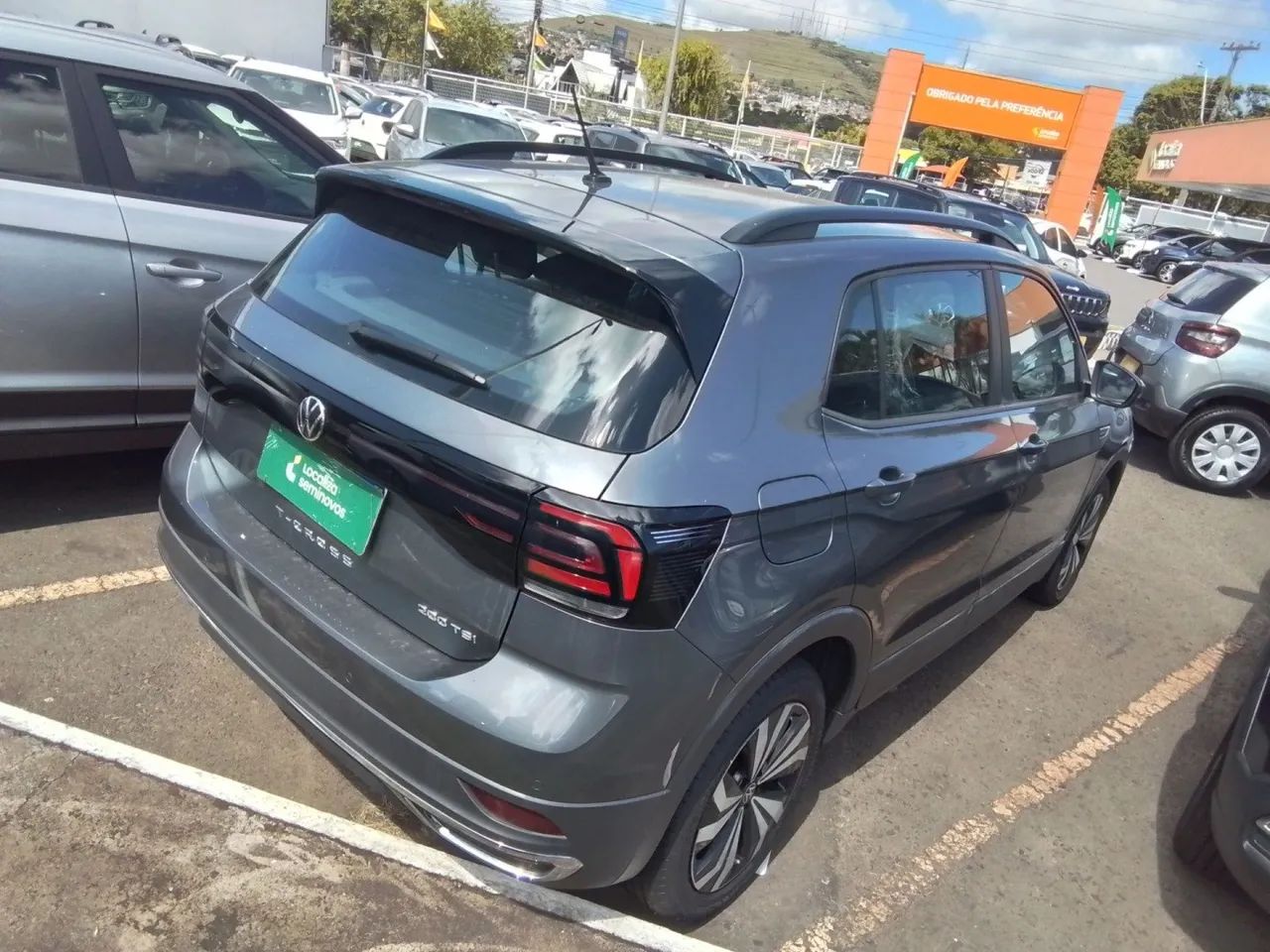 Volkswagen T-cross 2024 1.0 200 tsi total flex comfortline automático - Foto 5