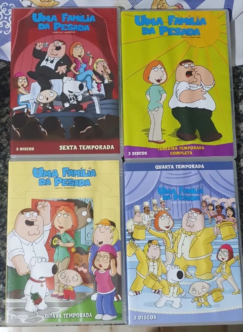 Box Família da Pesada com 8 temporadas Original - Foto 4